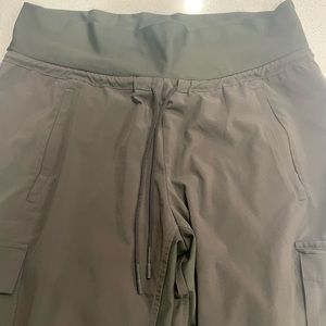 Athleta dark green joggers